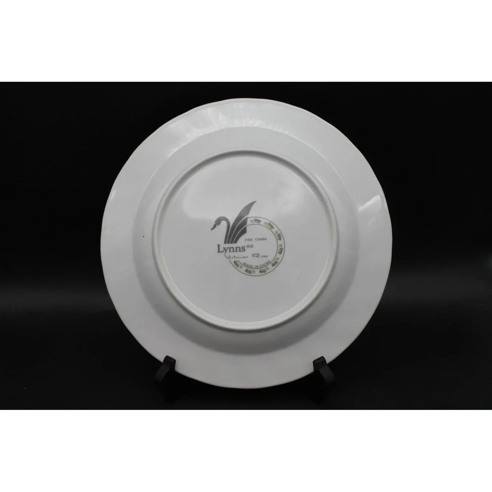 Lynns Victorian Rose Fine China 10.5